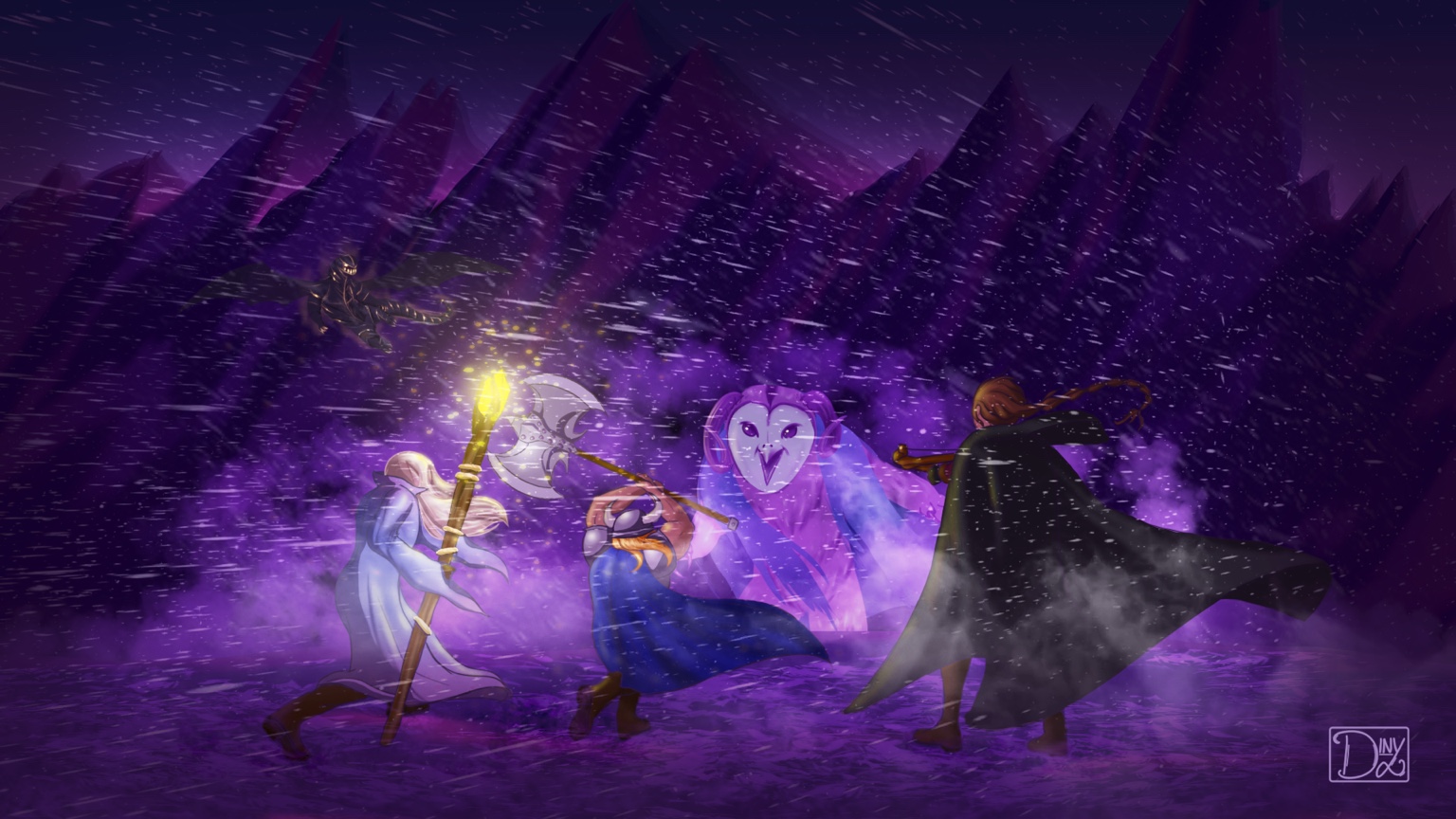 Rime of the Frostmaiden campaign art